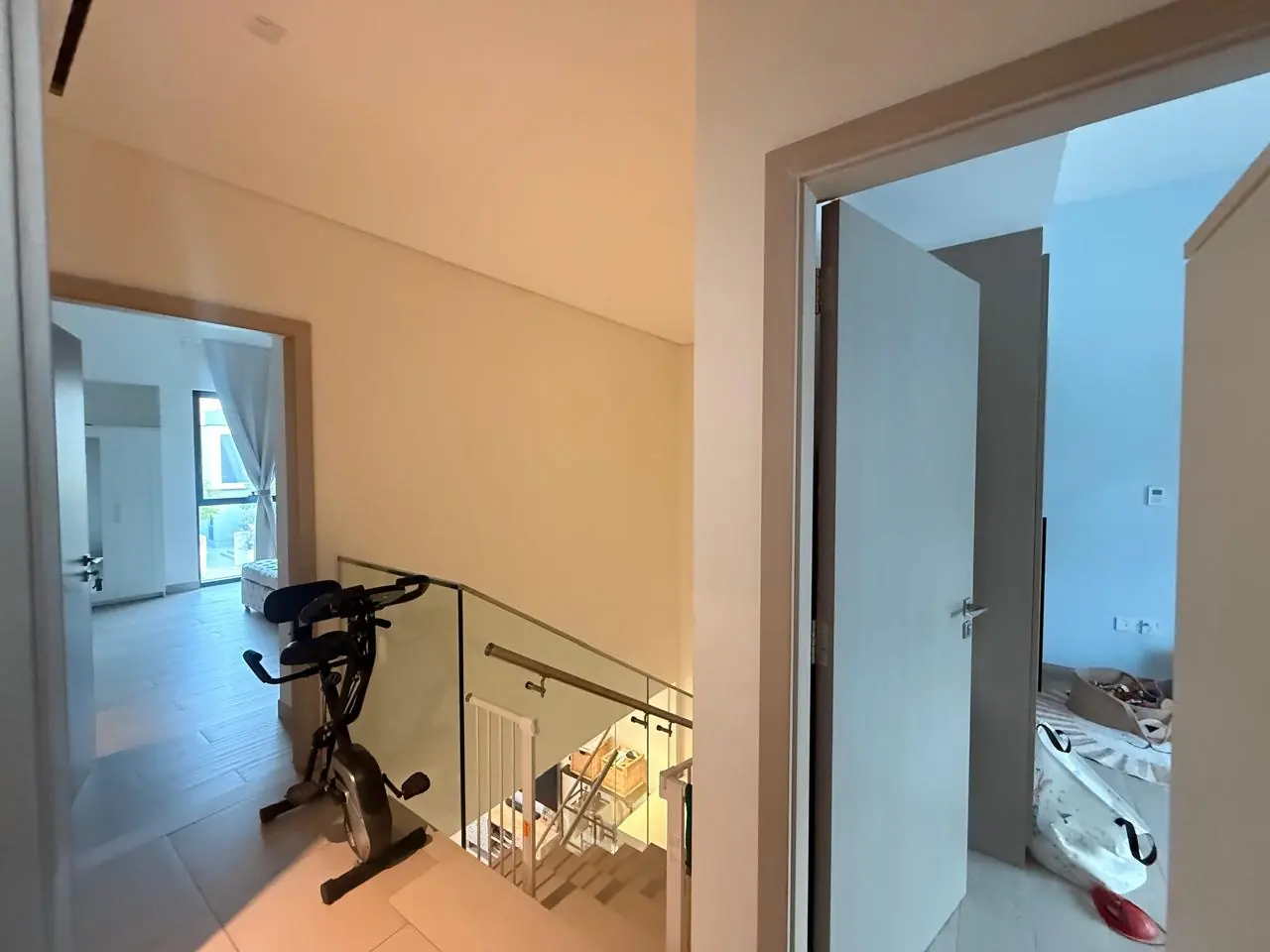 The lived-in townhouse: Photo 18, shot on the agent's phone