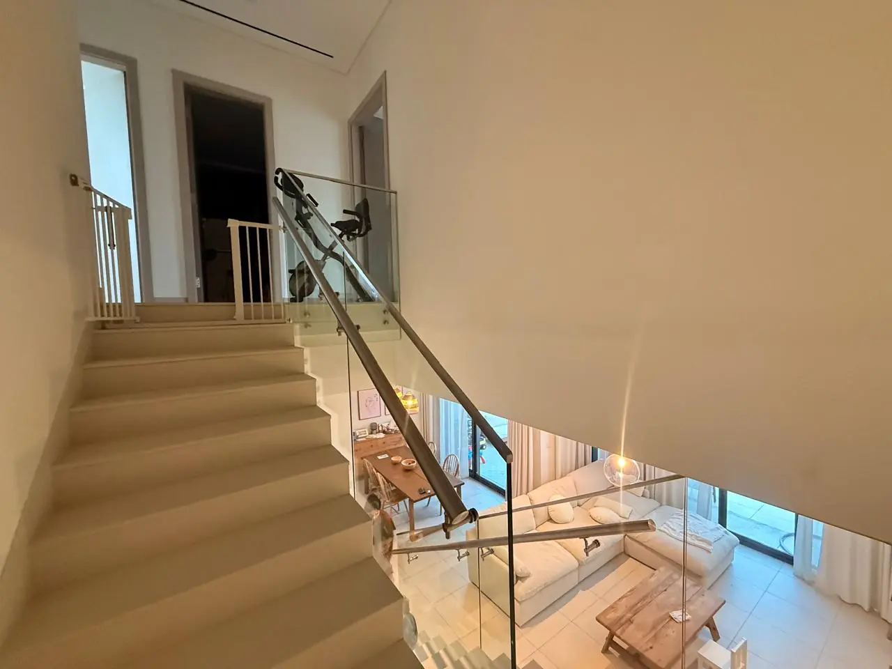 The lived-in townhouse: Photo 19, shot on the agent's phone