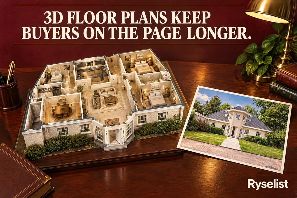 3D floor plans: why buyers spend longer on the page