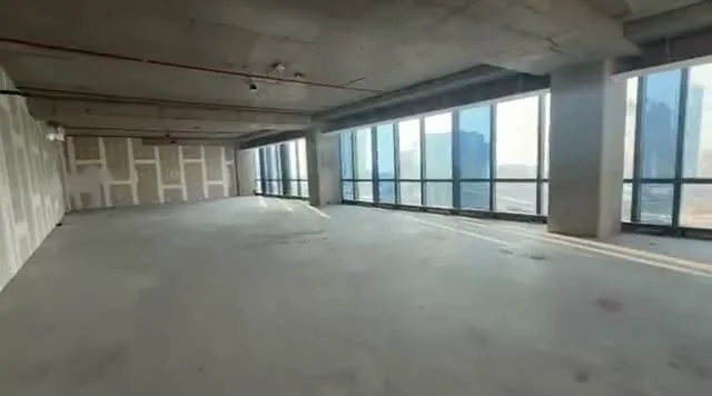 What the agent sent for The office under construction in Business Bay