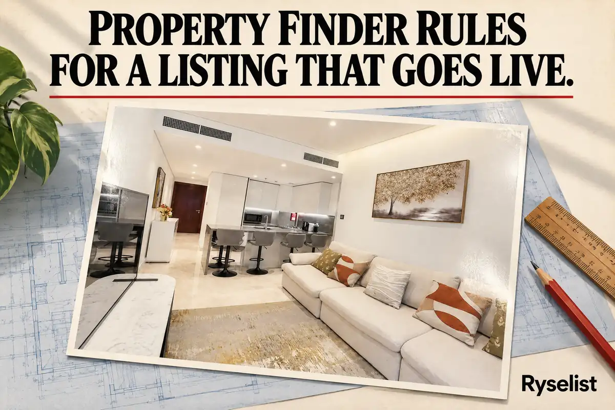 Cover poster: Property Finder listing requirements: what gets a listing accepted in 2026
