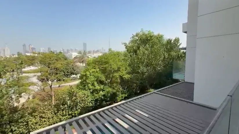 Der Balkon, ein Bild aus Krisztianas Handyvideo