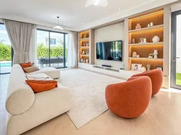 Living room seating, finished listing photo